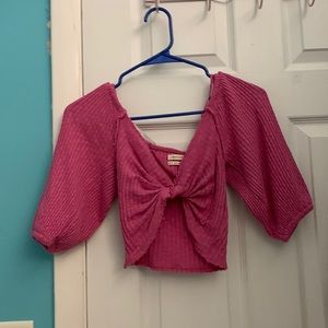 Urban outfitters pink top